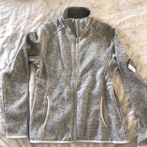 Eddie Bauer fleece full zip top